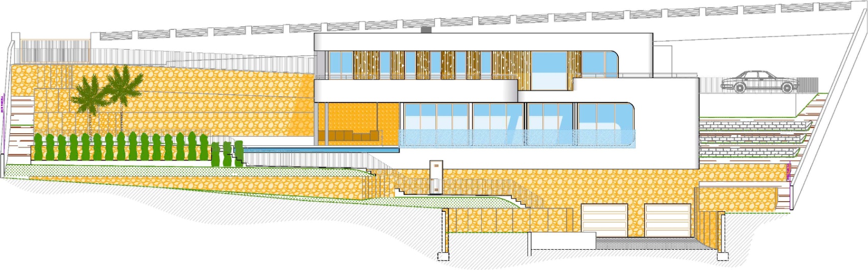 Villa Maïa. Projekt mit Lizenz. Neues Projekt einer modernen Villa von Vives Pons Homes in Marquesa VI.