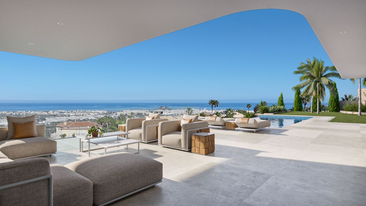 Villa Maïa. Projekt mit Lizenz. Neues Projekt einer modernen Villa von Vives Pons Homes in Marquesa VI.
