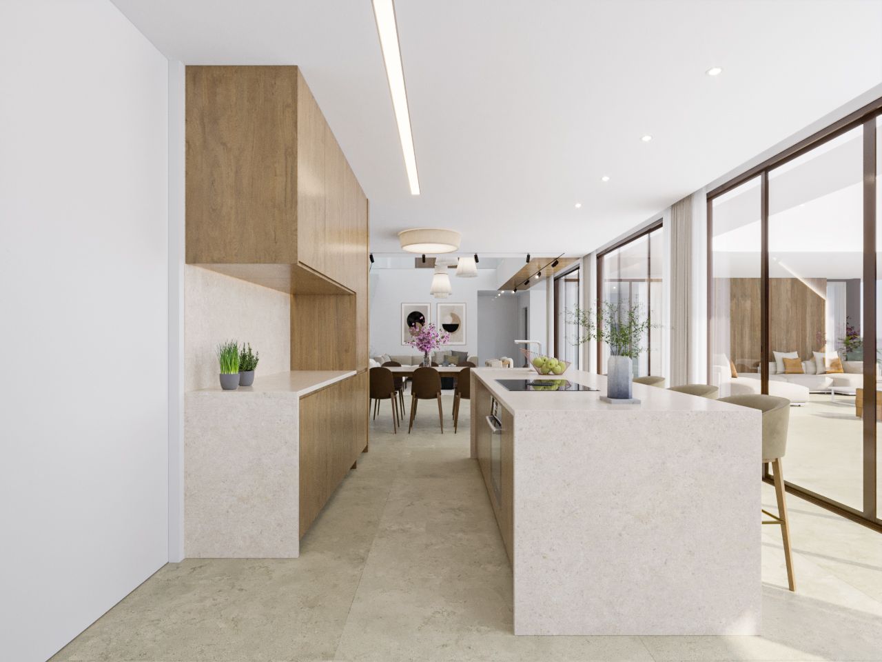 Villa Maïa. Projekt mit Lizenz. Neues Projekt einer modernen Villa von Vives Pons Homes in Marquesa VI.