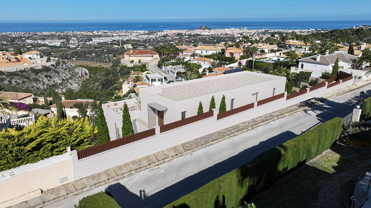 Villa Maïa. Projekt mit Lizenz. Neues Projekt einer modernen Villa von Vives Pons Homes in Marquesa VI.